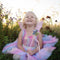 Great Pretenders Verkleedkledij Regenboog sequins rok met vleugels en toverstok - Multi - Maat 4-6 jaar