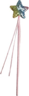 Great Pretenders Verkleedkledij Regenboog sequins rok met vleugels en toverstok - Multi - Maat 4-6 jaar
