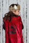 Great Pretenders Verkleedkledij Ridder cape met borstplaat en kroon - Multi - Maat 5-6 jaar