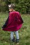 Great Pretenders Verkleedkledij Ridder cape met borstplaat en kroon - Multi - Maat 5-6 jaar