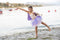 Great Pretenders Verkleedkledij Super-Duper Tutu met cape en masker - Rose Gold/Lila - Maat 4-6 jaar