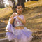 Great Pretenders Verkleedkledij Super-Duper Tutu met cape en masker - Rose Gold/Lila - Maat 4-6 jaar