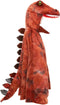 Great Pretenders Verkleedkledij T-Rex cape met klauwen - 5/6 jaar - Rood - Maat 5-6 jaar