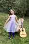Great Pretenders Verkleedkledij Taylor Swift Eras jurk met vleugels - Paars - Maat 7-8 jaar