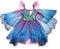 Great Pretenders Verkleedkledij Twirl Vlinder jurk met vleugels - Multi - Maat 3-4 jaar