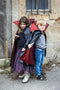 Great Pretenders Verkleedkledij Vampieren cape - Zwart/Rood - Maat 3-4 jaar