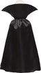 Great Pretenders Verkleedkledij Vampieren cape - Zwart/Rood - Maat 3-4 jaar