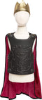 Great Pretenders Verkleedkledij Zilveren Ridder tuniek met cape - Multi - Maat 5-6 jaar
