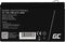 Green Cell 12V 12Ah (6.3mm) 12000mAh VRLA AGM accu