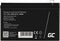 Green Cell 12V 14Ah (6.3mm) 14000mAh VRLA AGM accu