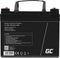 Green Cell 12V 33Ah VRLA AGM accu met B3 Terminal