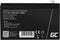 Green Cell 12V 7Ah (6.3mm) 7000mAh VRLA AGM accu