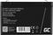 Green Cell 6V 15Ah 15000mAh (F1 4.6mm) VRLA AGM accu