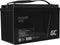 Green Cell Loodaccu 12 V 100 Ah Loodvlies (AGM) (b x h x d) 330 x 224 x 171 mm M5-schroefaansluiting Cyclusbestendig, Onderhoudsvrij