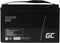 Green Cell Loodaccu 12 V 100 Ah Loodvlies (AGM) (b x h x d) 330 x 224 x 171 mm M5-schroefaansluiting Cyclusbestendig, Onderhoudsvrij