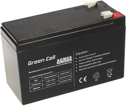 Green Cell Loodaccu 12 V 7.2 Ah Loodgel (b x h x d) 151 x 95 x 65 mm Kabelschoen 6.35 mm Cyclusbestendig, Onderhoudsvrij