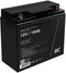 Green Cell Loodaccu 12 V 7.2 Ah Loodgel (b x h x d) 151 x 95 x 65 mm Kabelschoen 6.35 mm Cyclusbestendig, Onderhoudsvrij
