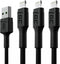 Green Cell Ray Lightning 3x 1,2m LED do Apple iPhone, szybkie ładowanie