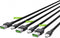 Green Cell Ray Lightning 3x 1,2m LED do Apple iPhone, szybkie ładowanie