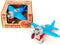 Green Toys 1203223 Blauw vliegtuig