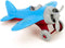 Green Toys 1203223 Blauw vliegtuig