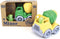 Green Toys betonmixer vrachtwagen geel