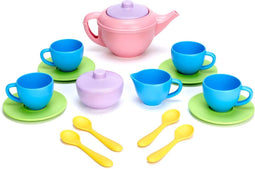 Green Toys - Theeservies Met Roze Theepot