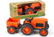 Green Toys tractor oranje