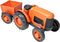 Green Toys tractor oranje