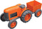 Green Toys tractor oranje