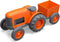Green Toys tractor oranje