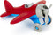 Green Toys vliegtuig rode vleugels