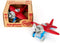 Green Toys vliegtuig rode vleugels