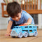 Green Toys vrachtwagen met 3 auto's