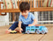 Green Toys vrachtwagen met 3 auto's