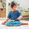 Green Toys vrachtwagen met 3 auto's