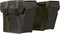 Greenlands Citybike - Dubbele Fietstas - afgeschuind - voorgevormd - reflectie - 40l - Zwart