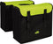 Greenlands - Dubbele Fietstas - 34 Liter - Zwart;Groen Lime