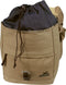 Greenlands dubbele fietstas - canvas - 40 liter - camel - gevoerd met spijkerstof - inclusief regenhoes