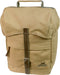 Greenlands enkele canvas fietstas Travel - 20 liter - camel - gevoerd met spijkerstof - incl. regenhoes