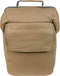 Greenlands enkele canvas fietstas Travel - 20 liter - camel - gevoerd met spijkerstof - incl. regenhoes