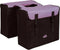 Greenlands - fietstas dubbel - 34L -Paars/Zwart