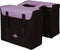 Greenlands - fietstas dubbel - 34L -Paars/Zwart