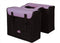 Greenlands - fietstas dubbel - 34L -Paars/Zwart