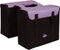 Greenlands - fietstas dubbel - 34L -Paars/Zwart