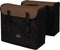 Greenlands - fietstas dubbel - zwart/bruin 34L - Bruin/Zwart