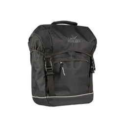 Greenlands Travel - enkele Fietstas - lichtgewicht - reflecterende bies - 20 l - Zwart