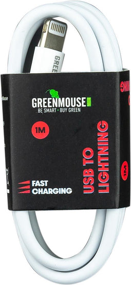 Greenmouse Iphone / Ipad Oplaad Kabel Extra Dik - 1 Meter