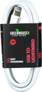 Greenmouse Iphone / Ipad Oplaad Kabel Extra Dik - 1 Meter