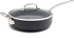 Greenpan Barcelona Hapjespan - Ø28cm - Met glazen deksel - Keramisch - PFAS vrij